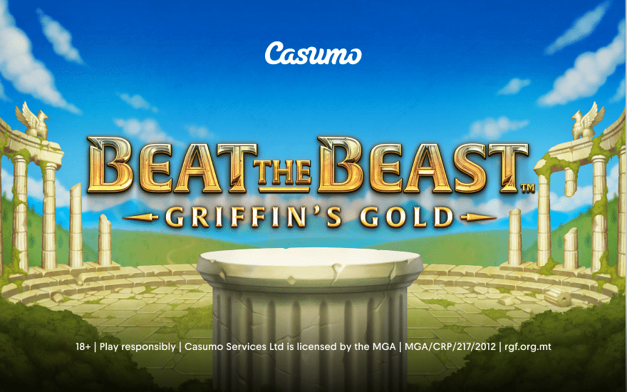 Beat the Beast Griffin’s Gold is available exclusively at Casumo