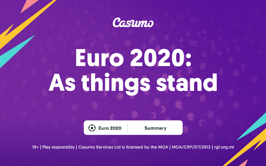 Euro 2020:As things stand