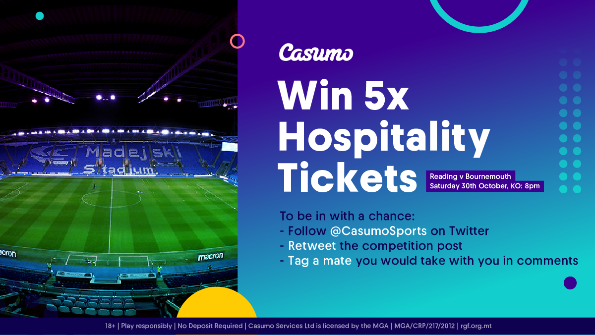 Win Reading FC v Bournemouth tickets