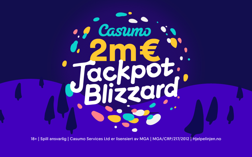 Casumos €2m eksklusive Jackpot Blizzard
