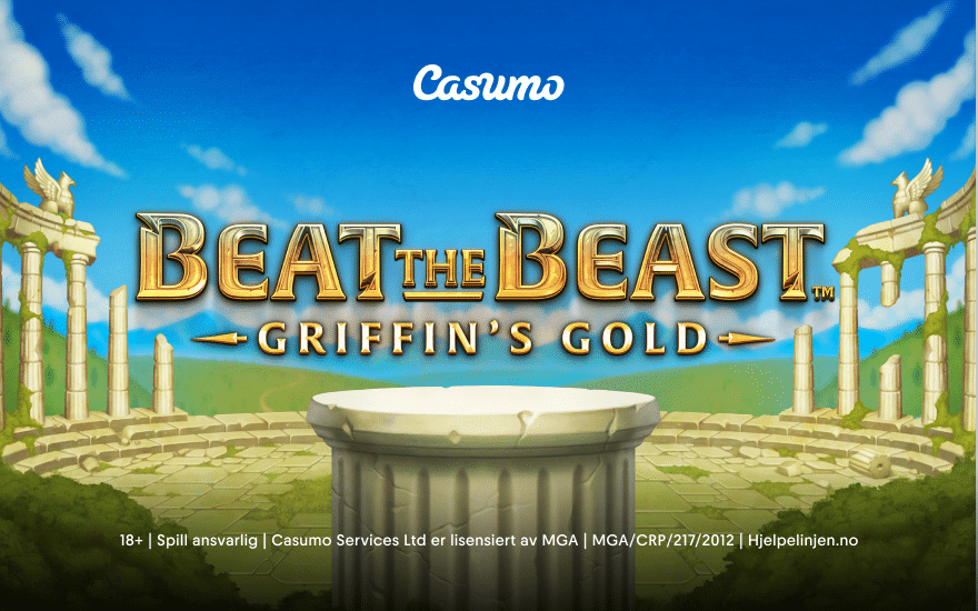 Beat the Beast Griffin’s Gold er eksklusivt tilgjengelig hos Casumo