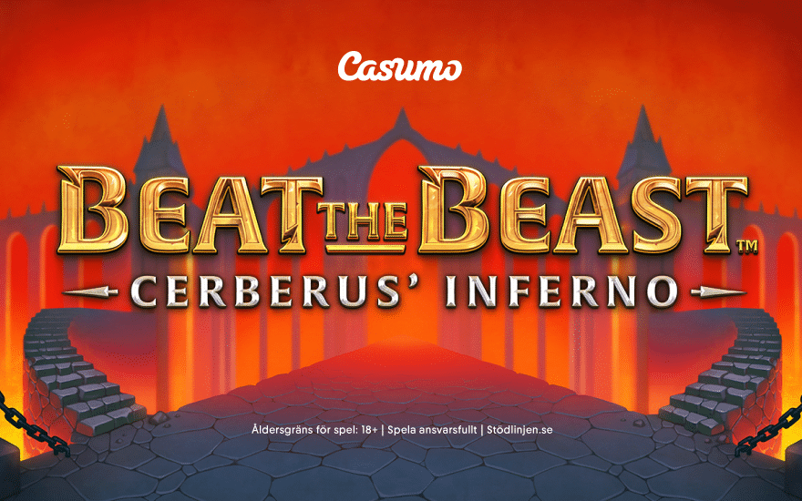Beat the Beast: Cerberus’ Inferno finns tillgänglig endast på Casumo.
