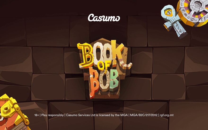 Big win for Book of Bob on its first day of release - a game exclusively available at Casumo.