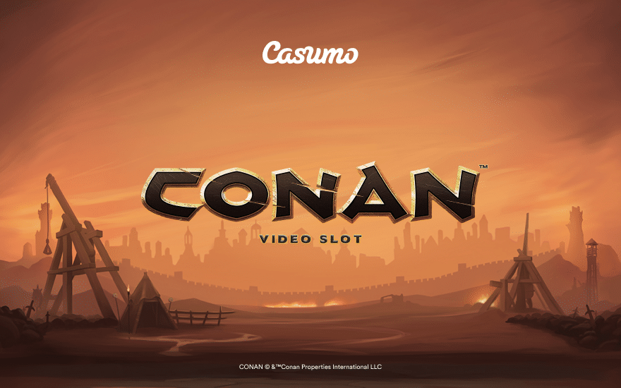 Conan conquers the reels in this newly released slot|Conan conquers the reels in this newly released slot|Conan erövrar hjulen i denna nysläppta slot.|Muskelbundtet Conan styrer festen på ny spilleautomat
