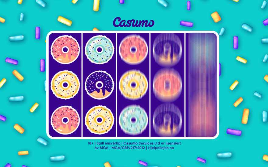 Donutdagen! Casumo har valgt ut de mest sukkersøte spilleautomatene.
