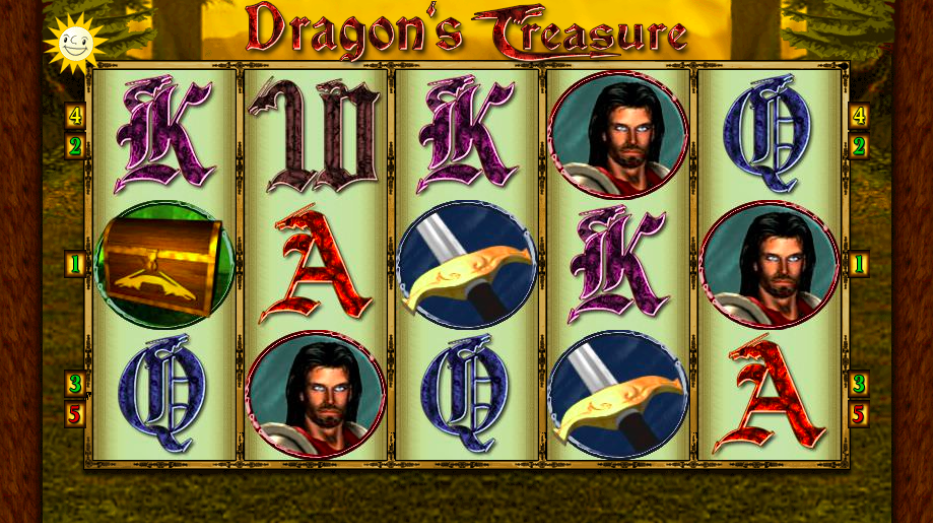 spill med dragetema: Dragons Treasure