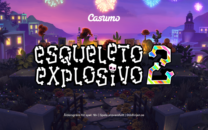 Spela Esqueleto Explosivo 2 före alla andra på Casumo!
