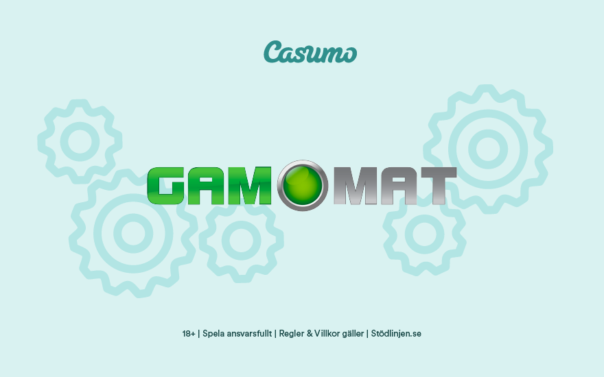 Spela superpopulära online slots från Gamomat