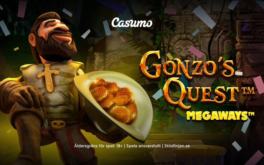 Casumo-spelare kammar hem storvinster i nya Gonzo’s Quest Megaways