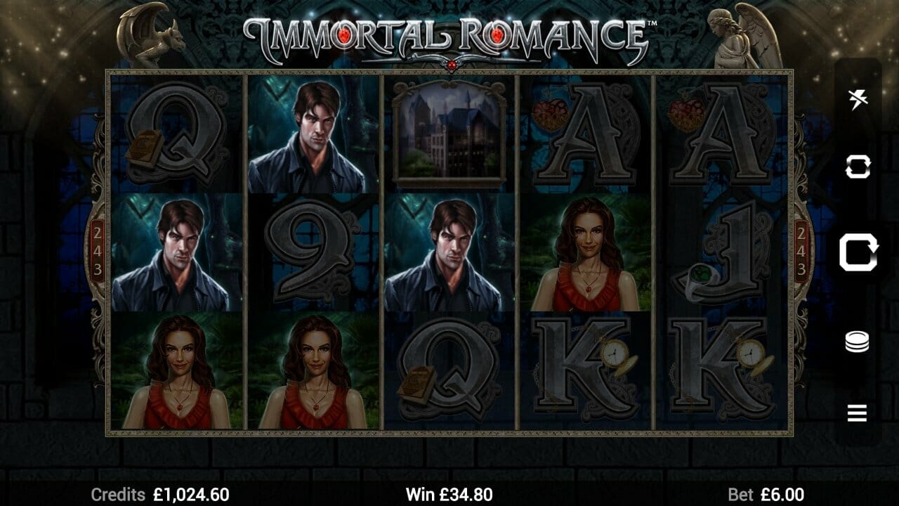 Immortal Romance gameplay screenshot