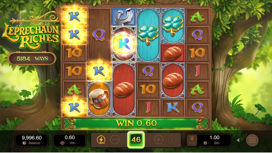 Leprechaun Riches gameplay screenshot