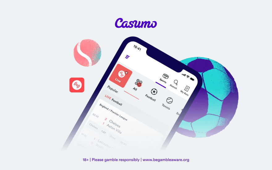 Casumo Sports is sports betting made simple
