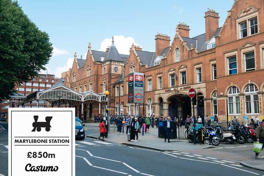 Marylebone Station Monopoly Slot