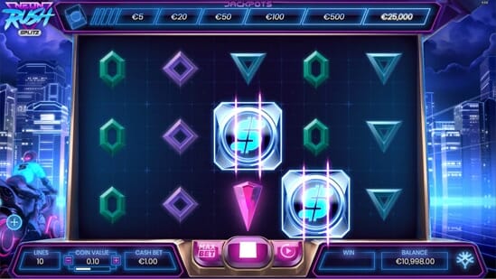 neon rush gameplay screenshot