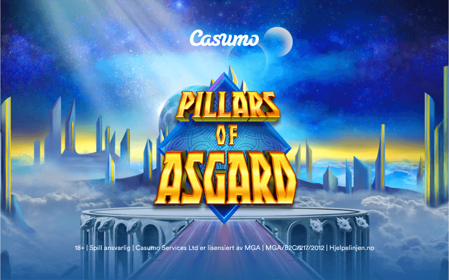 Opptil 1 million vinnermuligheter i Pillars of Asgard – lansert hos Casumo.