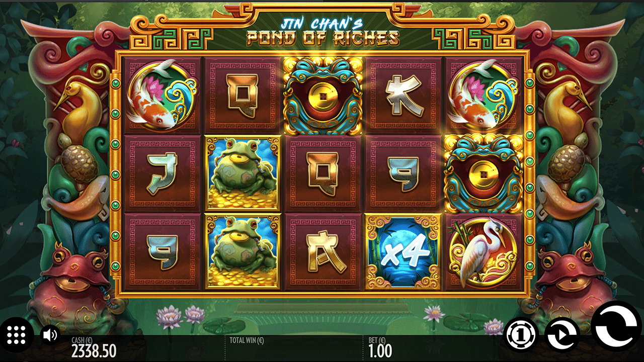 Jin Chan's Pond of Riches gameplay screenshot