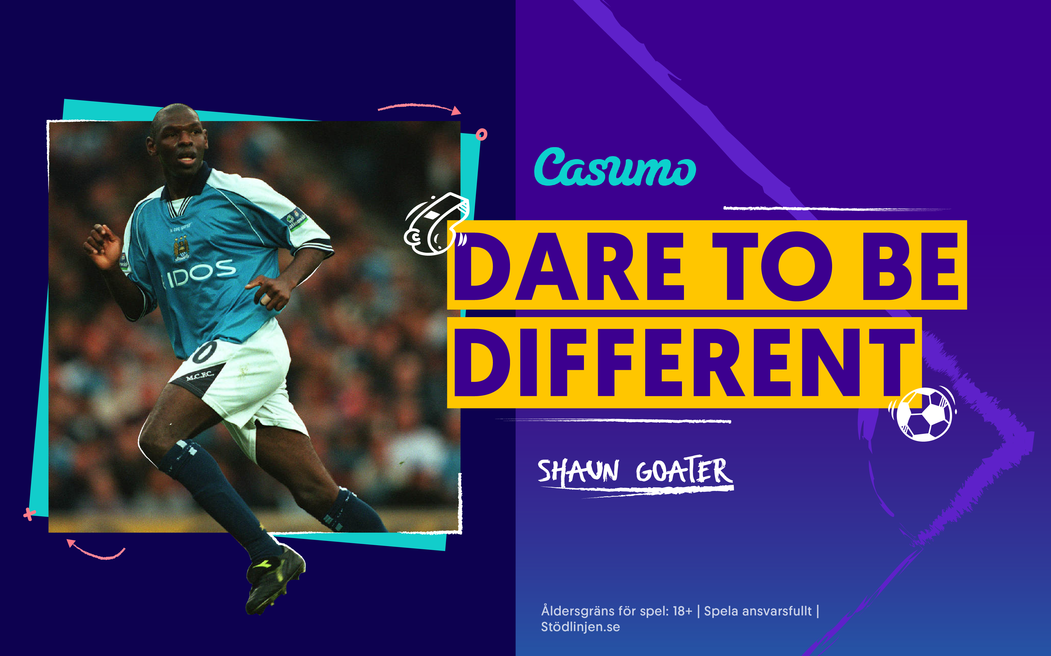 Shaun Goater Dare to be different