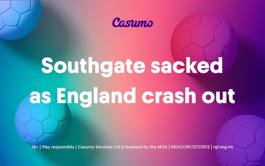 Southgate sacked