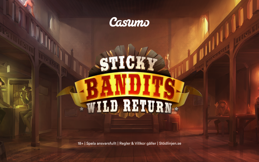 Sticky Bandits Wild Return exklusivt på Casumo i 2 veckor