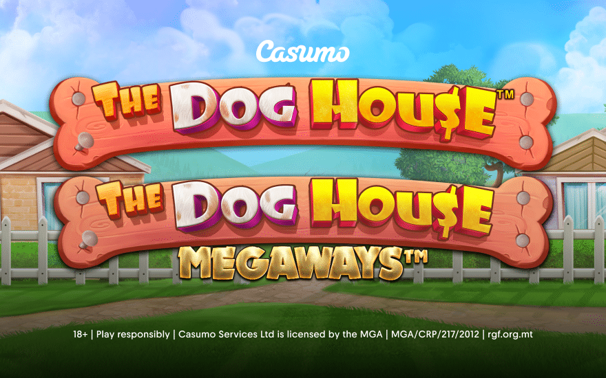 Try dog house slots at casumo.com to celebrate Internat. Dog Day!