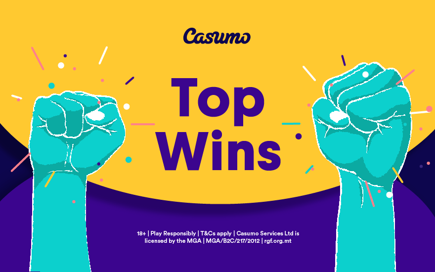 December 2019 Casumo Top Wins Roundup