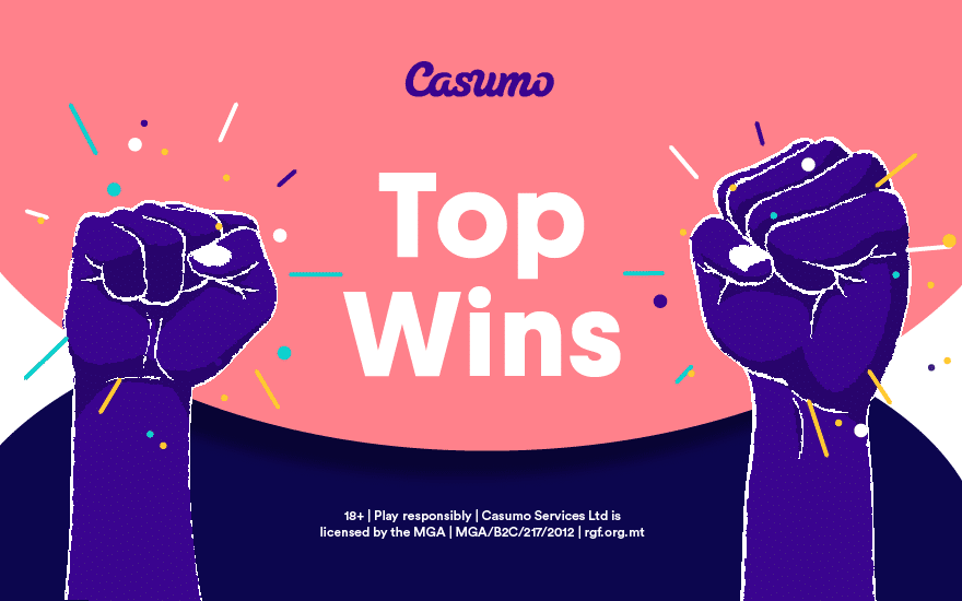 January 2020 Casumo Top Wins Roundup and a $289