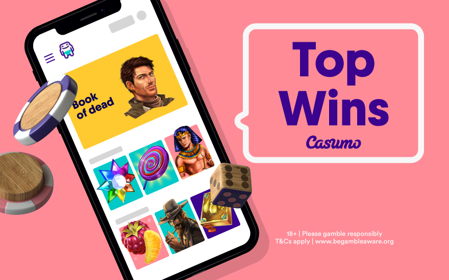Hey June! Hey Megaways slot wins for Casumo players! 61 in total to be exact. Now that’s a sizzling start of summer. Here's our monthly roundup...