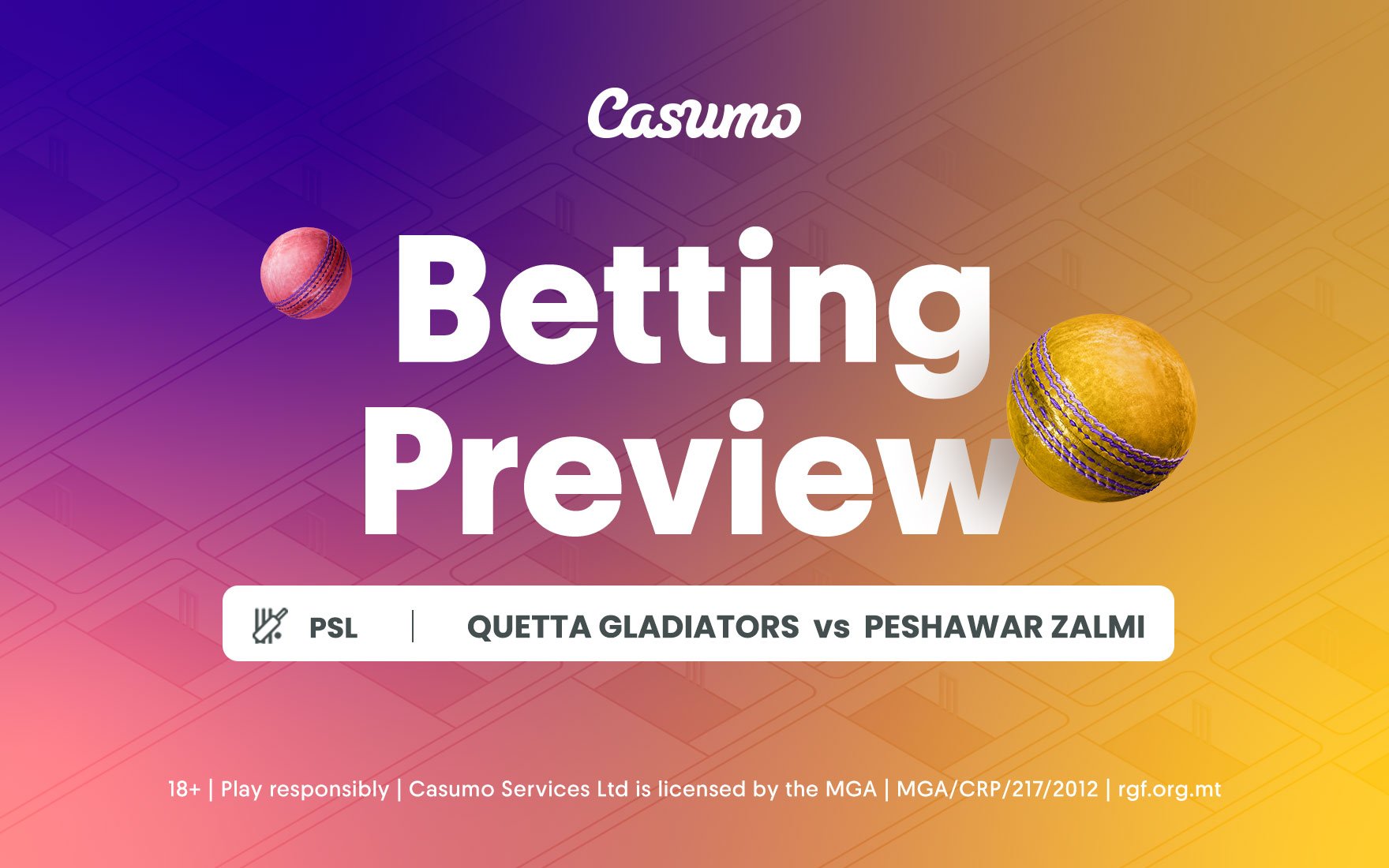 Quetta Gladiators vs Peshawar Zalmi betting tips