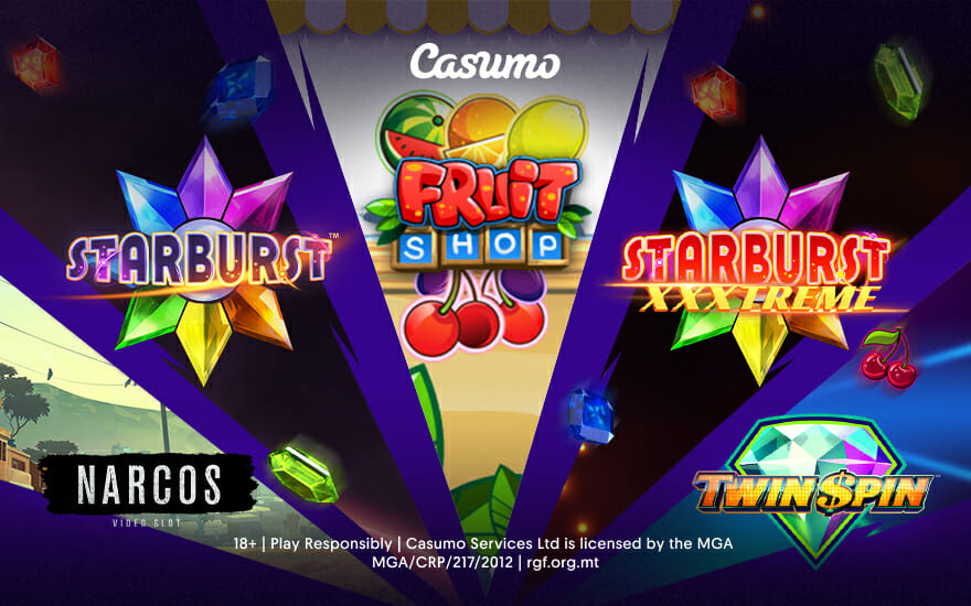 Learn all about five of Netent's most popular slot games available at Casumo