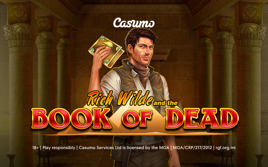 learn about book of dead at casumo